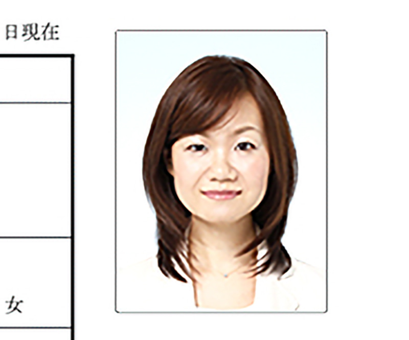 履歴書の証明写真
