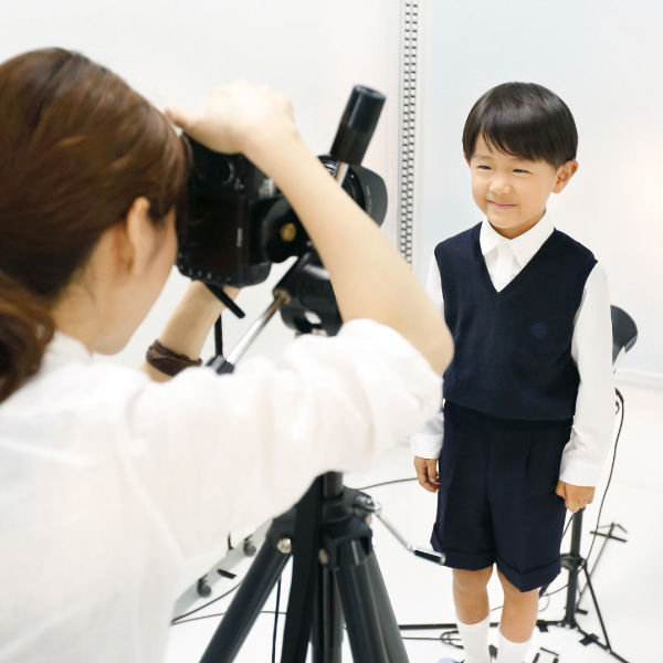 フォトスタジオセルフィットのお受験写真